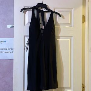 Faviana Short black dress